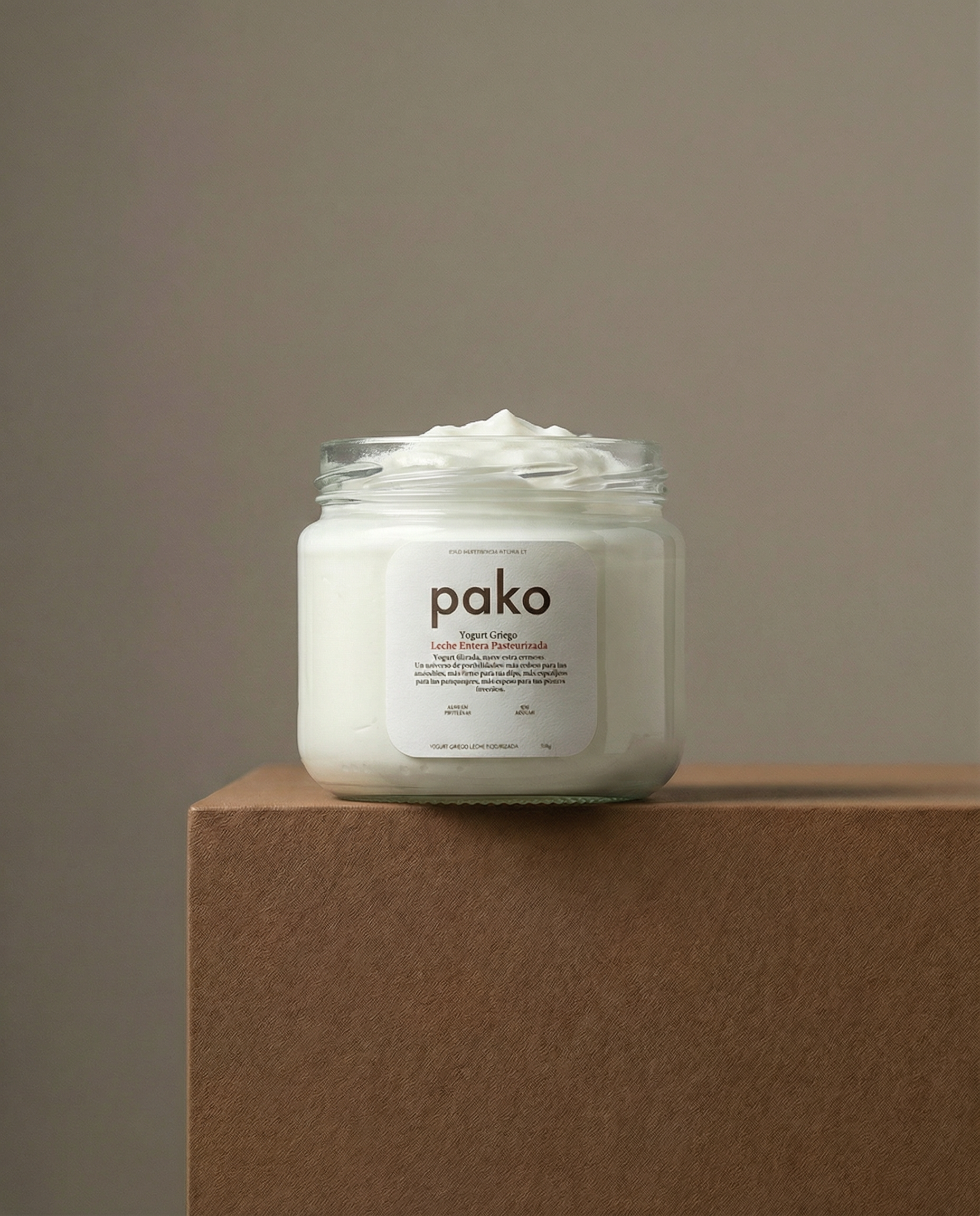 Yogurt Griego Entero