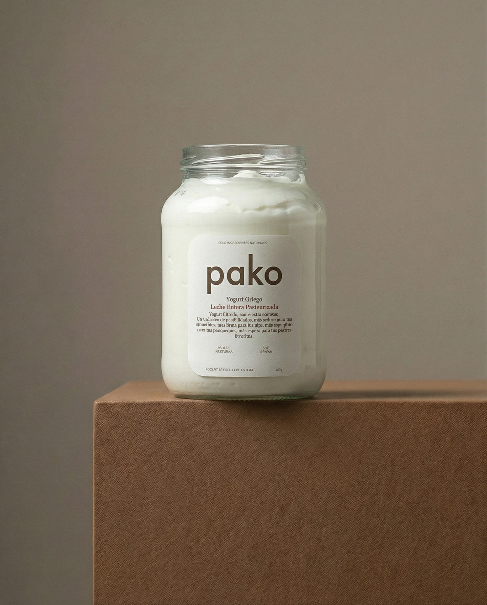 Yogurt Griego Entero